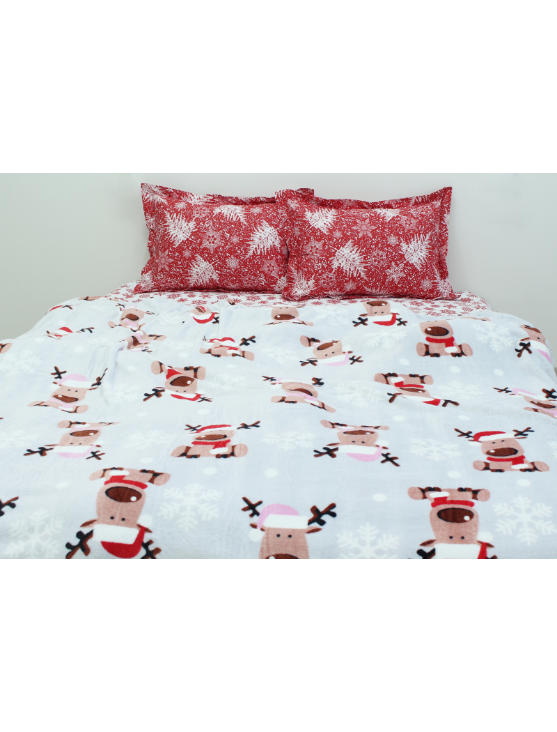 Плед велсофт (микрофибра) VL-FL7402