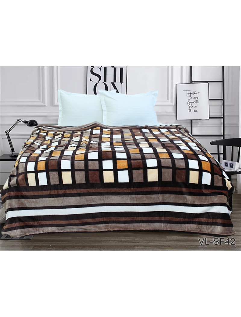 Плед велсофт (микрофибра) VL-SF42