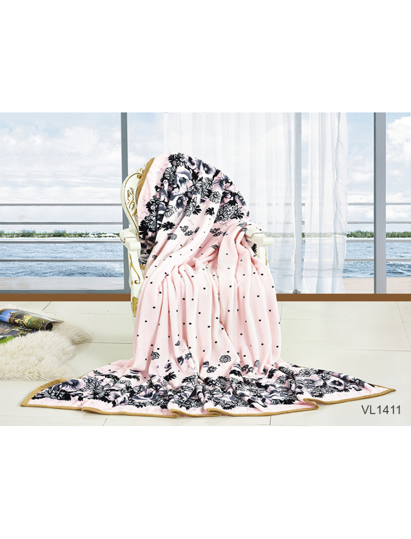 Плед велсофт (микрофибра) VL1411