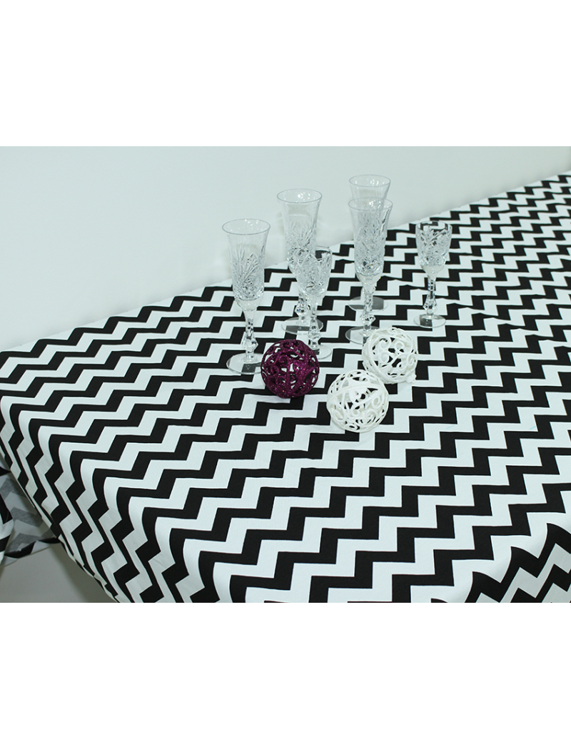 Скатерть кухонная Зигзаг