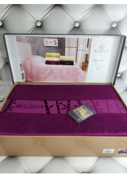 Gold bordo бамбукове простирадло 200х220см. Belizza Туреччина