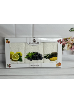 Merzuka ananas Махрові рушники 30х50см., 3шт.