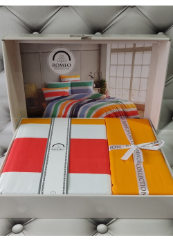 Ran.Custom colors постіль євро розміру. Ранфорс. Romeo Туреччина