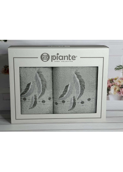 Piante pero mint 3D 2в1 бавовняні рушники.Туреччина.