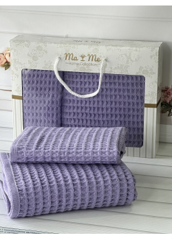 MaMe 2в1 вафельні рушники (баня+обличчя). Туреччина 15