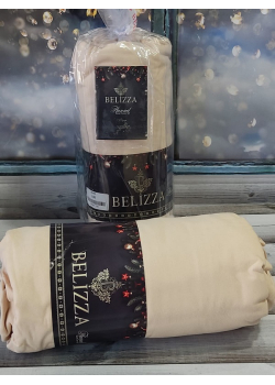 Tortilla 180х200см. Фланель. Простирадло на резинці з наволочками. Belizza Туреччина.