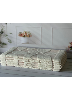 Erva krem рушники під ноги 50х70см. Махра. Mame Туреччина