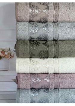 022 Durul Bambuk рушники 50х90см., 6 шт/уп. Туреччина