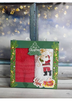 Bella Karina Christmas breaz новорічні рушники, 30х50см.