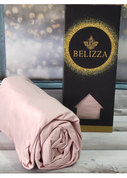 Pembe 180х200см., сатинове простирадло на резинці. Belizza Туреччина.