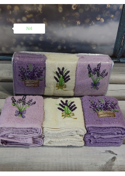 Mame Lavanta 30х50см., 6 шт/уп. Кухонні рушники. ПВХ упаковка.