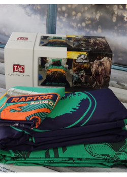 Jurasik park полуторна дитяча постіль. Ранфорс. TAC Туреччина.