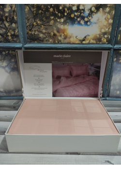 Сімейний розмір Timotei pink Сатин-жаккард постільна білизна. Marie Claire Туреччина
