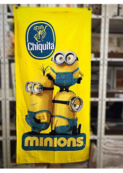Пляжное полотенце Minions sari 75х150см. Турция.
