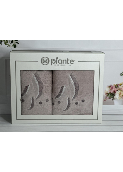 Piante pero gul 3D 2в1 бавовняні рушники.Туреччина.