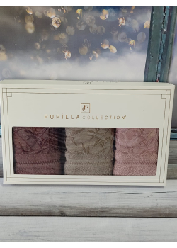 Pupilla Single kahve 30х50см., 3в1. Бамбукові рушники.