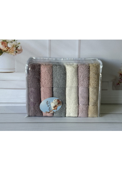 Mame listik 6в1 Махрові рушники 30х50см. Бавовна. Туреччина.