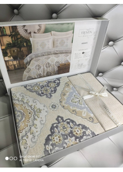 Hermes постільна білизна. Ранфорс. Євро розмір. Fiesta Туреччина.
