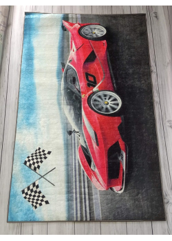 Sport car 100х160см. Килимки в дитячу кімнату. Туреччина.