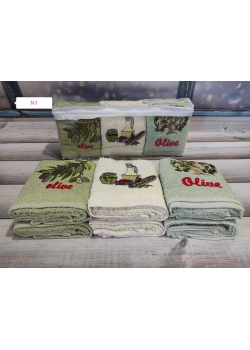 Mame Alivka 30х50см., 6 шт/уп. Кухонні рушники. ПВХ упаковка.