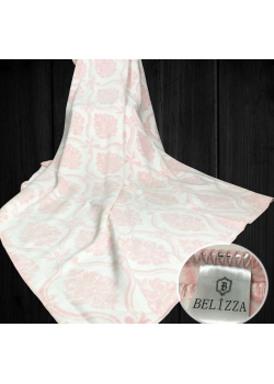 Damask pembe 200х220см. Плед. Туреччина Belizza