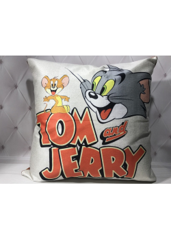 Tom and Jerry Декоративні наволочки 45х45см. Dijital принт. Туреччина.