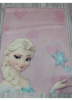 Frozen pembe 140х190см.. дитячі килимки. Belizza Туреччина.