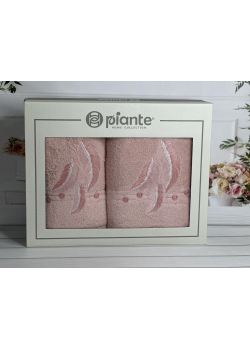 Piante pero pembe 3D 2в1 бавовняні рушники.Туреччина.
