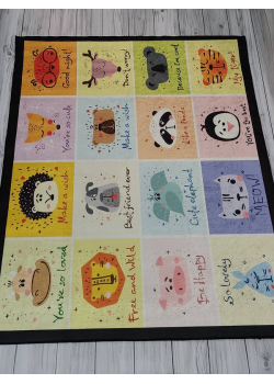 Baby bear zoo 140х190см. Килимки в дитячу кімнату. Туреччина.