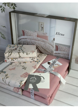 Poplin Elrns постіль з поплин. Євро розмір. Romeo home Туреччина.