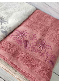 Janet palmiye бамбукові рушники 50х90см., 6шт/уп. Pupilla Туреччина