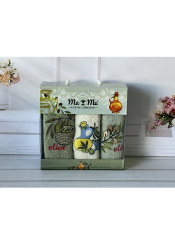 Mame olive 3в1 Махровые полотенца 30х50см. Хлопок. Турция. (442825557)