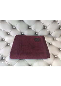 Luxure bordo махровое полотенце 85х150см., 580 г/м2. Хлопок. Soft cotton Турция.