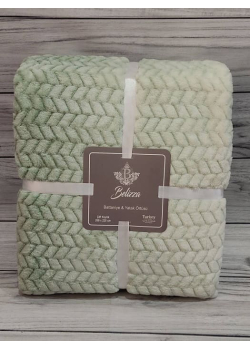 Kapadokya mint плед 200х220см. Мікрофібра. Belizza Туреччина.
