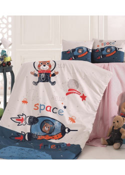 Space постільна білизна в ліжечко. Ранфорс. Belizza Туреччина.
