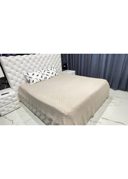 a. bej бамбукове пікє 220х260см. Mylinn Home Туреччина
