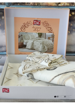 Evara постільна білизна. Євро розмір. Сатин. Tac Туреччина.