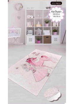 little princess 140х190см. Килимки в дитячу кімнату. Туреччина.