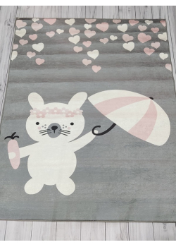Rabbit 140х190см. Килимки в дитячу кімнату. Туреччина.