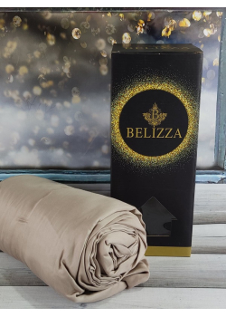 Gul 180х200см., сатинове простирадло на резинці. Belizza Туреччина.