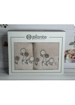 Piante ramaska bej 3D 2в1 бавовняні рушники.Туреччина.