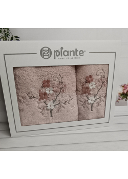 Piante sacura pudra 3D 2в1 бавовняні рушники.Туреччина