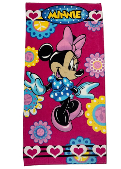 Пляжное полотенце Minnie dance 75х150см. Турция.