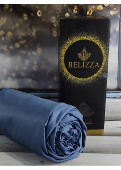 Blue простирало 280х280см. Наволочки 50х70см. Сатин. Belizza Туреччина.