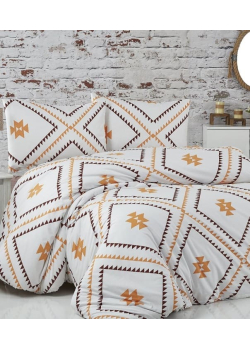 Kilim kahve постіль з ранфорсу. Євро розмір. Belizza Туреччина.