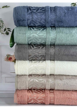 Bambuk Cherry бамбукові рушники 50х90см., 6шт/уп. CestepeТуреччина