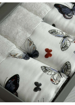 Belizza Butterfly 30х50см., махрові кухонні рушники.