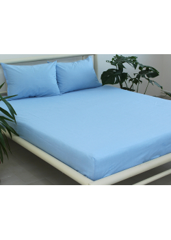 Простынь на резинке (180х200х20) Blue Bell