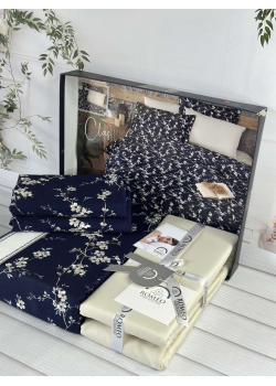Class сатинова постільна білизна. Євро розмір. Romeo home Туреччина.
