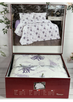 Lavender lila фланелева постіль. Євро розмір. Romeo Туреччина.